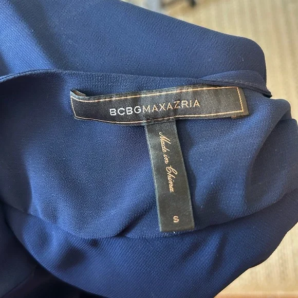 BCBGMaxAzria Velvet Backless Dress - Picture 2 of 8